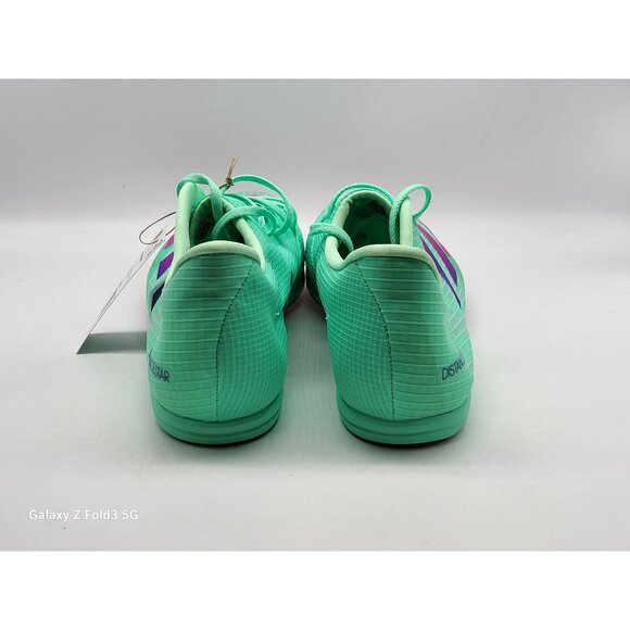 Adidas Adizero Distancestar Track Field Shoes Mens Size 12.5 Green Pink GV9078 - Picture 6 of 10